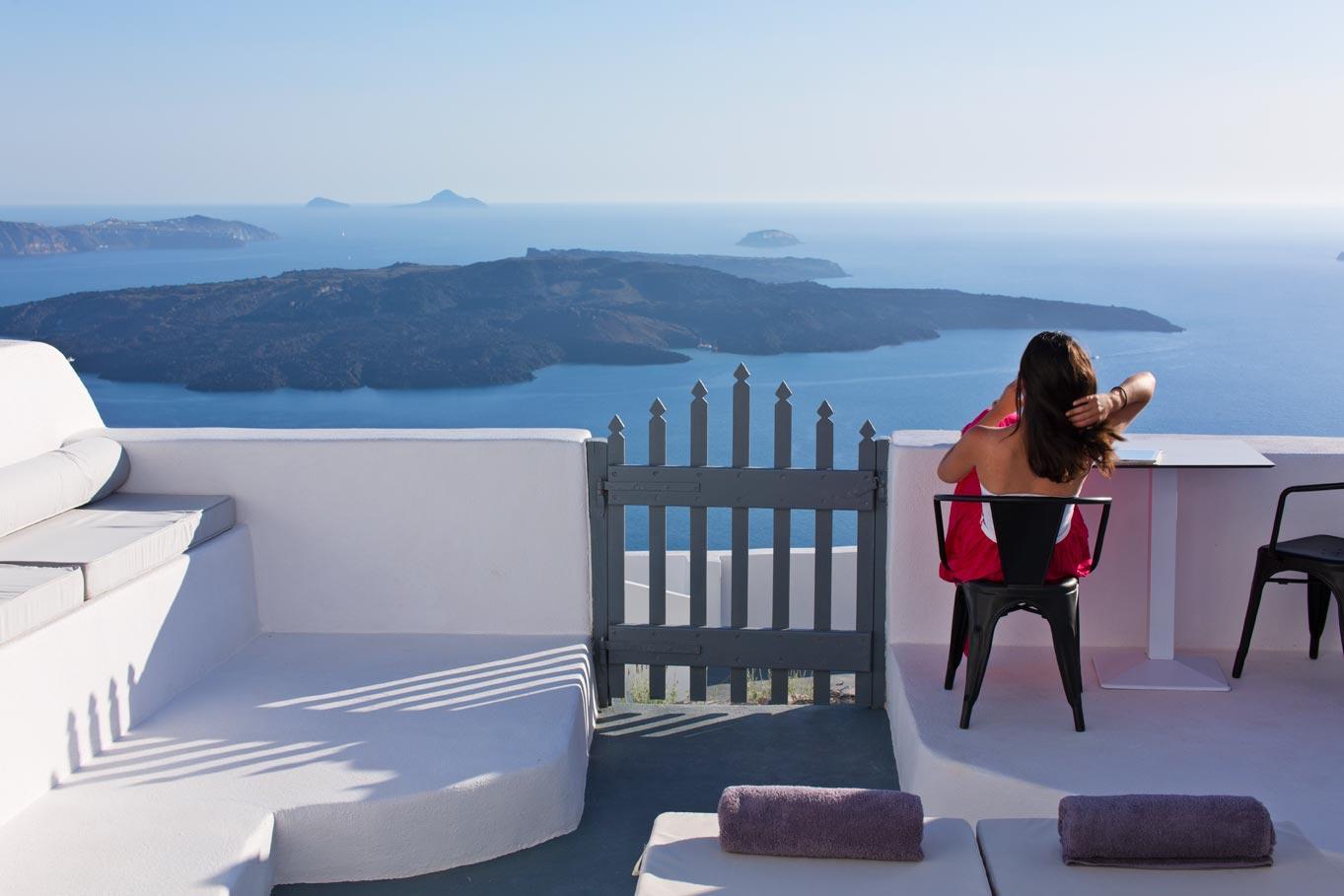 Alta Vista Suites Фира Екстериор снимка